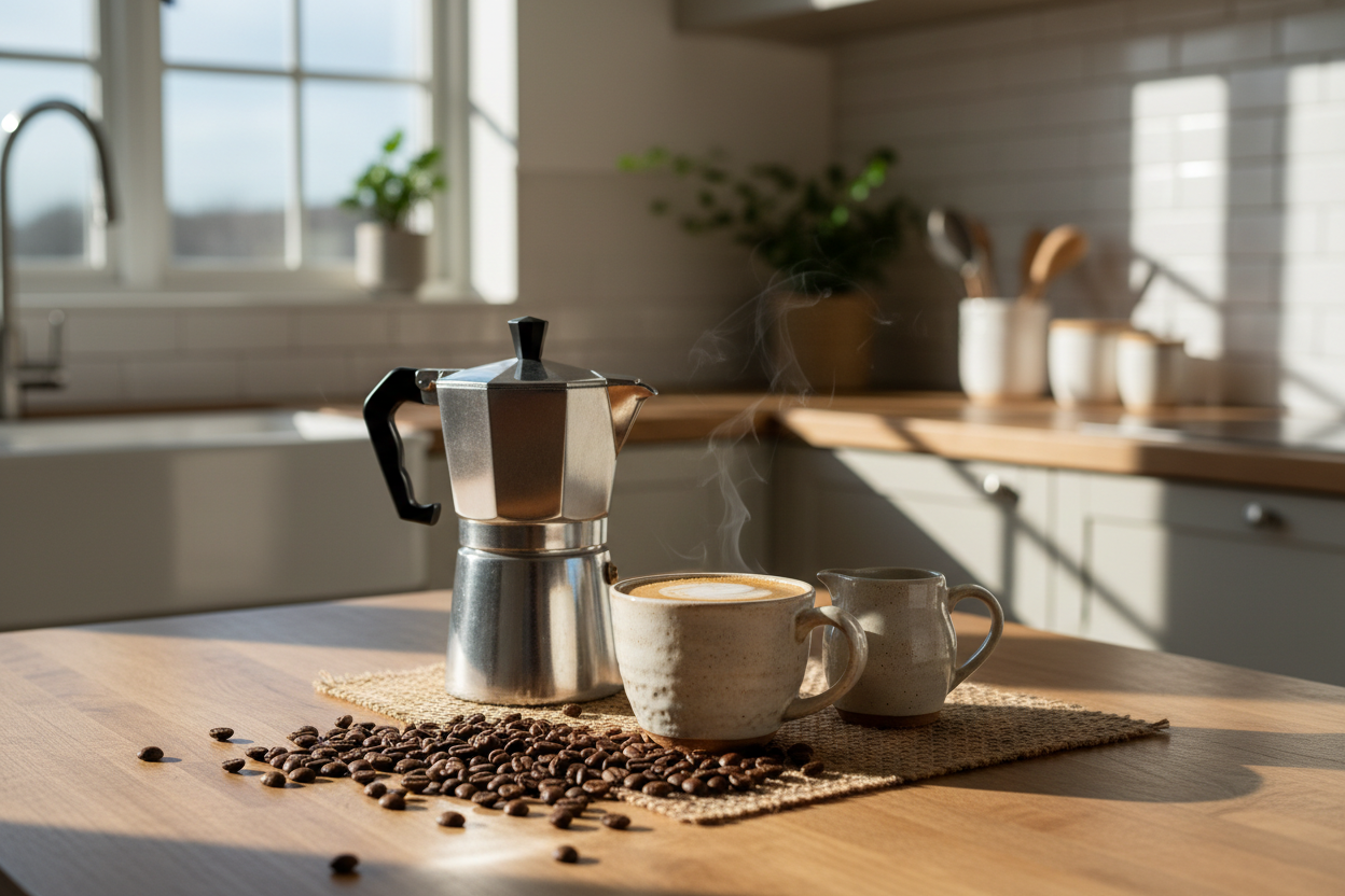 🫖 Moka Pot Latte at Home: Strong, Cozy & Affordable (2026)