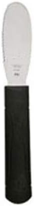 Mercer Culinary Millennia Wavy Edge Spreader, 3.5 Inch Blade, Black Handle