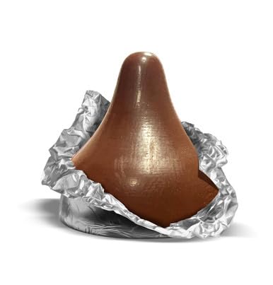 SMOOCHES, 2 PACK | Allergy Friendly, Vegan Chocolate Silver Foil Wrapped Candy | Dairy Free, Nut Free, Peanut Free, Gluten Free | No Whey Foods
