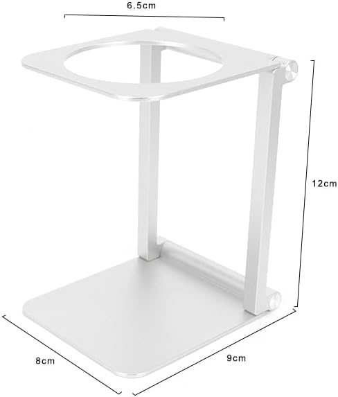 Pour over Dripper Stand,Portable &Foldable Espresso Machine Stand,Office coffee stand with base,Suitable for office,home,camping