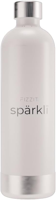 Stainless Steel Carbonation Bottle and Water Bottle | Compatible With Philips Carbonation Soda Maker and Aarke Soda Makers, Dishwasher Safe
