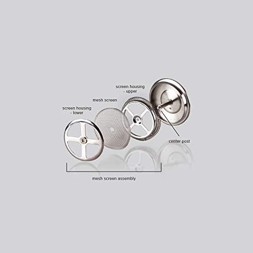 Rishi Tea Simple Brew Teapot - For 33oz Loose Tea Preparation, Built-in Strainer, Everyday Teaware, Easy to Clean, Borosilicate Glass, Enjoy Hot or Iced Tea - 1000ml