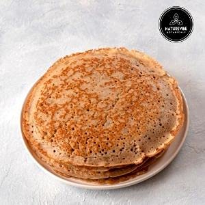 Naturevibe Botanicals Buckwheat Flour 5 lb | 100% Whole Grain, Gluten-Free & Non-GMO | Finely Grounded | High Fibre | Ideal for Pancakes, Rotis, Baking, Crepes & Healthy Cooking 80 Ounces