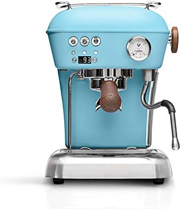 Ascaso Dream PID, Programmable Home Espresso Machine w/Volumetric Controls, 120V (Kid Blue)