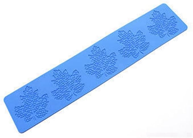 Leaf Mold, 3D Hollow Leaves Mold Silicone Fondant Candle Mold for Cake Cupcake Food Decorations