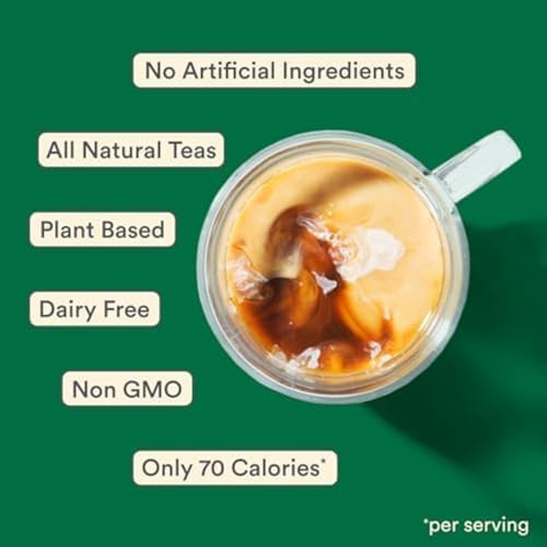 STASH Apple Blossom Latte - Dairy Free Plant Based Chamomile Tea Concentrate - Caffeine-Free - 32 fl oz, 5 Servings (Pack of 2)