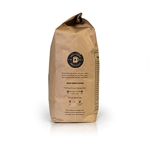 5lb Cinnamon Whole Bean Medium Roast Coffee, 100% Arabica Coffee, 80oz, Bulk Bag