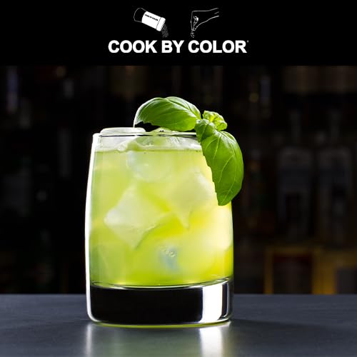 Cook by Color: Me, Myself & Lime, Flavored Organic Agave Syrup Liquid Sweetener, Light Agave Nectar for Cocktails, Teas, Coffee, Smoothies & Cooking, Vegan, Low Carb, 350 ml Bottle, 11.8 fl oz