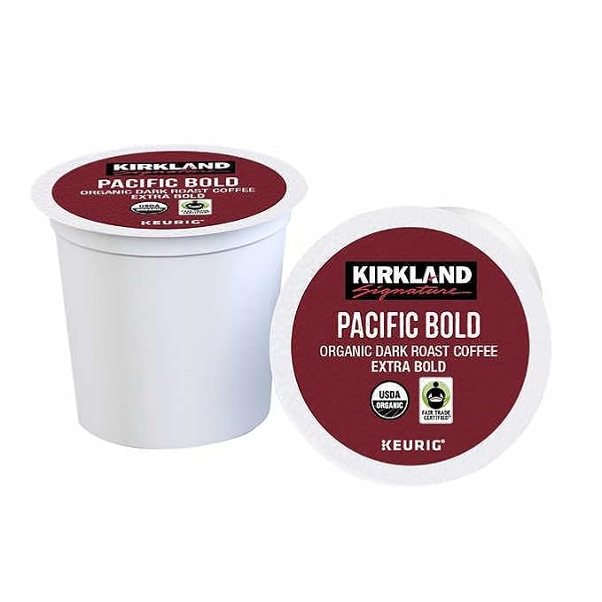Kirkland Signature Organic K-Cups Variety Pack - Arabica, Single Serve Coffee Pods for Keurig Makers - 48 Pods in ComboCreations Box - Perfect for Holiday Gifts, Parties & Beverages