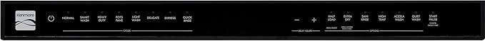 Kenmore 24" Built-in Stainless Steel Tub Dishwasher EasyFlex 3rd, SmartWash, UltraWash, TurboDry, MoreSpace Plus Adjustable Rack, Energy Star Certified, White