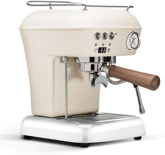 Ascaso Dream PID, Programmable Home Espresso Machine w/Volumetric Controls, 120V (Sweet Cream)