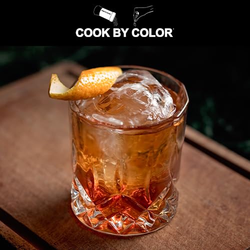 Cook by Color: Habla Habanero, Flavored Organic Agave Syrup Liquid Sweetener, Light Agave Nectar for Cocktails, Teas, Coffee, Smoothies & Cooking, Vegan, Low Carb, 350 ml Bottle, 11.8 fl oz