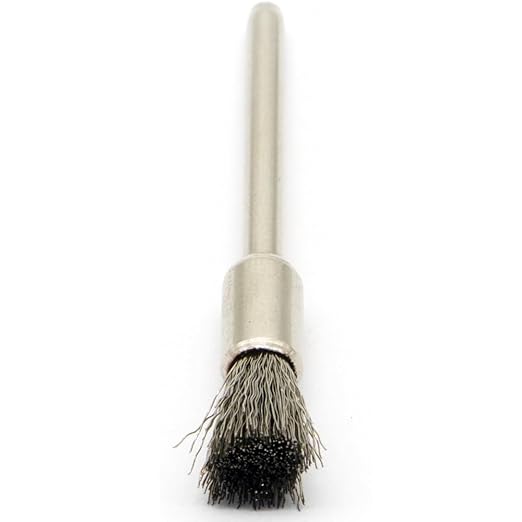 20PCS Wire Brushes - Metal Rust Removal, Polishing, Cleaning - 6mm Diameter, 3mm Shaft - Removes Burrs, Dust, and Oxide Layer - Handles Rough Surfaces - Designed for Industrial and DIY Enthusiasts