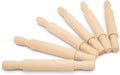 Wooden Mini Rolling Pin, 7 Inches Long, Pack of 50, Perfect for Fondant, Pasta, Baking in the Kitchen, Play-doh, Crafting and Imaginative Play, by Woodpeckers