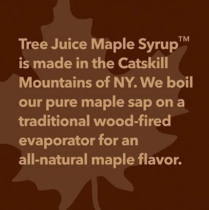 Tree Juice 100% Pure Grade A Maple Syrup | All Natural, Non GMO, Vegan, Gluten Free, Vegetarian, Paleo | 1/2 Gallon Jug
