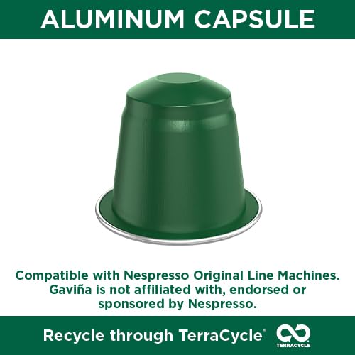 Cafe La Llave Espresso Pods: 80 Recyclable Aluminum Pods, Intensity 11 Dark Roast Latin-Style Coffee, Compatible with Nespresso Original Line Machines - Bold, Rich Flavor
