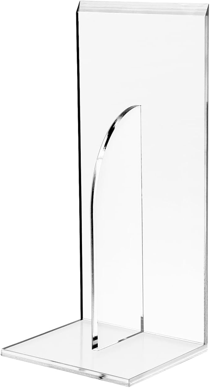 PRETYZOOM Acrylic Cake Smoother Scraper - 8.6 Inch Pastry Scraper Fondant Smoother Baking Accessory Butter Frosting Tools
