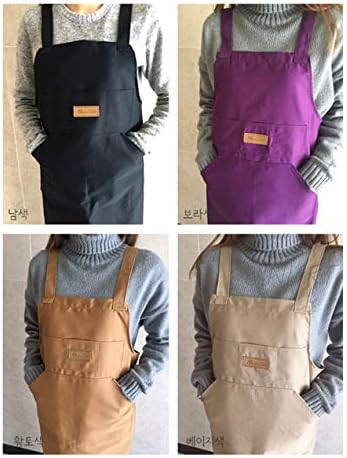 Artist apron/Long apron - Red