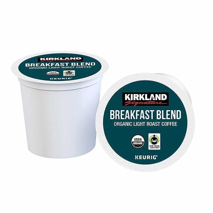 Kirkland Signature Organic K-Cups Variety Pack - Arabica, Single Serve Coffee Pods for Keurig Makers - 48 Pods in ComboCreations Box - Perfect for Holiday Gifts, Parties & Beverages