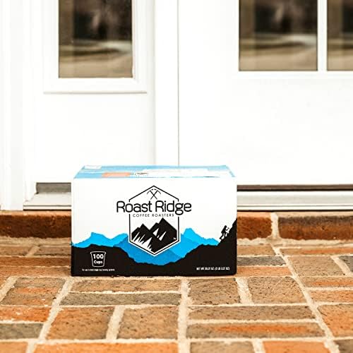 Roast Ridge Single Serve Coffee Pods for Keurig K-Cup Brewers, Coconut Caramel, Medium Roast, 100 Count