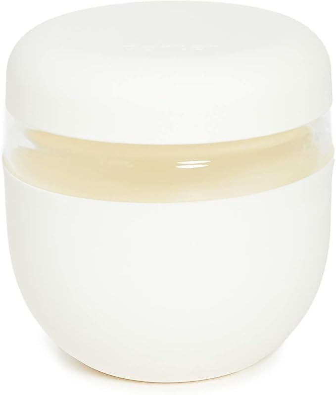 W&P Porter Seal Tight Glass Lunch Bowl Container w/ Lid | Cream 24 Ounces | Leak & Spill Proof, Soup & Stew Food Storage, Meal Prep, Airtight, Microwave and Dishwasher Safe, BPA-Free