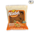 Nadel - NATURALLY DELICIOUS CARROT CAKE Slices, 12 Pack, Sweet Breads & Cakes Back to School lunch snack, breakfast bar