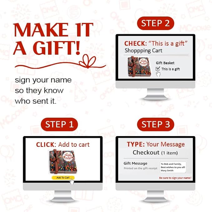 Happy Thanksgiving Cookies Brownies Gift Basket Chocolate Cake Food For Men Women Package | Nut Free Treats