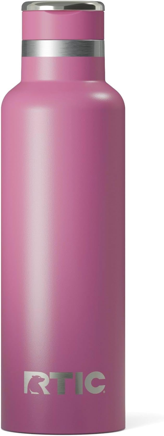 RTIC 20oz Journey Bottle Metal Stainless Steel Vacuum Insulated, BPA Free, Reusable, for Water, Hot and Cold Drinks, Travel, Sports, Camping, Orchid
