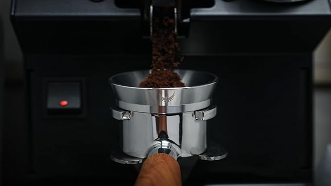 Stainless Steel 58mm Dosing Funnel and Espresso Puck Screen Set For 58 mm Portafilter