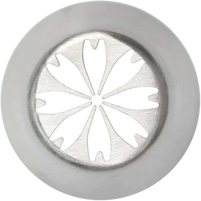 Restaurantware-Russian Piping Tip, 1 Flower Cake Decor Piping Tip - #21, Corrosion-Resistant, Stainless Steel Decorating Tip For Frosting, Dishwashable, Decorate Cupcakes, Cakes, or Cookies