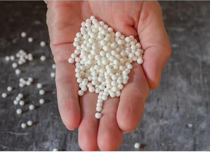 Small Tapioca Boba Pearls (Sago Balls) from Cassava - Create Chewy Perfection in Taiwanese Bubble Boba Milk Tea, Tapioca Pudding, Desserts, and More - Translucent & Flavor-Absorbent - Ideal for Soup or Sauce Thickening - Gluten-Free, Vegan-Friendly & I...