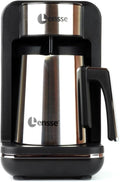 Turkish Coffee Maker - 1 to 4 Cup Brewing Capacity for Delicious Turkish & Greek Coffee