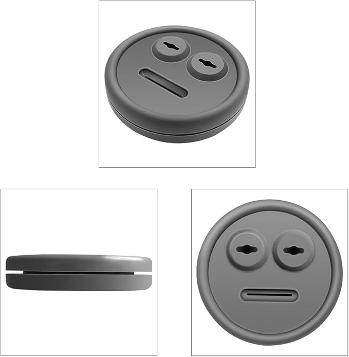 3 Pack Meat Thermometer Probe Grommet for Grill, Replacement for Weber 85037 Smokey Mountain Cookers Accessories, and Other Grills DIY Probes Port