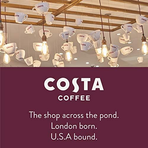 Costa Coffee Whole Bean Coffee, Signature Blend Dark Roast, 12oz each, Rainforest Alliance Certified