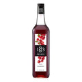 1883 Cranberry for Drinks, Made in France, 1 Liter Glass Bottle