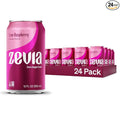 Zevia Zero Sugar Soda, Cran-Raspberry, 12 oz Cans (24-Pack) – Naturally Sweetened, Non-GMO Project Verified, Gluten-Free, Vegan