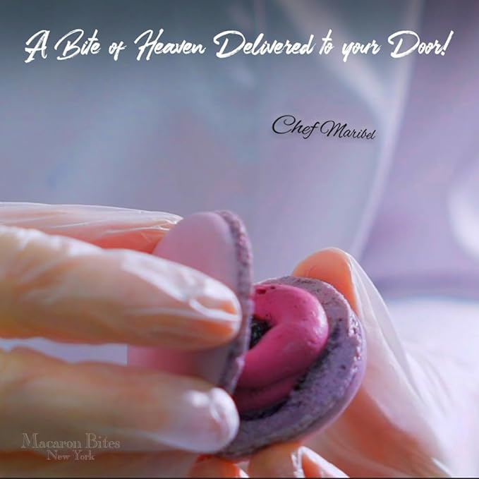 Macaron Box of 24 Assorted French Macaron Flavors