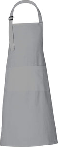 RAJRANG 100% Cotton Cooking Apron with 3 Pockets Kitchen Chef BBQ Adjustable Bib Aprons for Women Men