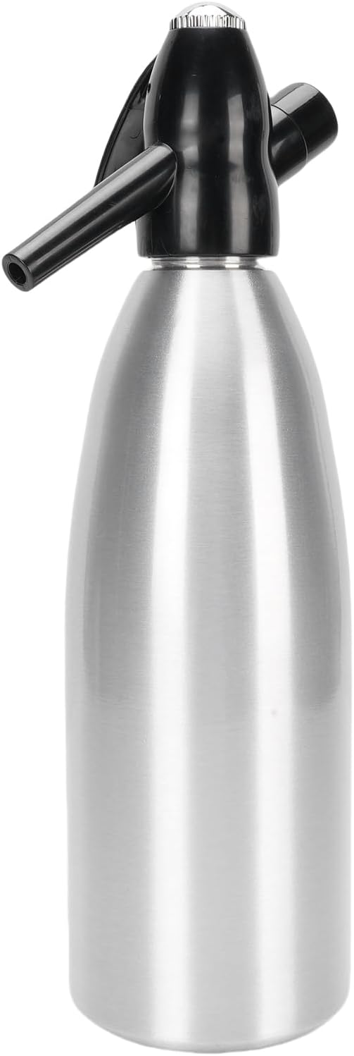 MAVIS LAVEN Portable Soda Maker, 1L Sparkling Water Machine Carbonated Drink Maker for Home Bar Outdoor with Aluminum Soda Siphon Easy to Carry