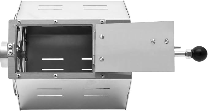 0.66-2.65lb Automatic Coffee Roaster Coffee Bean Roasting Machine Commercial Coffee Gas Roaster with Thermometer & Speed Controller Drum Type Gas Burner Require