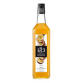 1883 Passion Fruit Syrup for Drinks, Made in France, 1 Liter Glass Bottle
