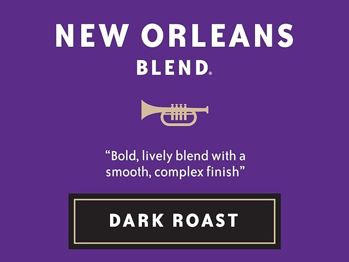 Community Coffee New Orleans Blend 96 Count Coffee Pods, Special Dark Roast, Compatible with Keurig 2.0 K-Cup Brewers, 24 Count (Pack of 4)