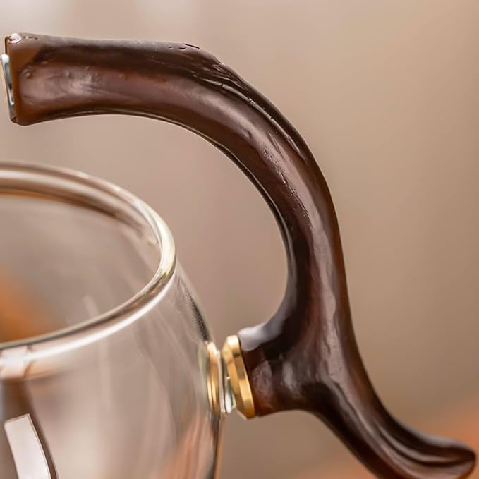 Kungfu Glass Tea Set Automatic Glass Teapot Set (Bird)