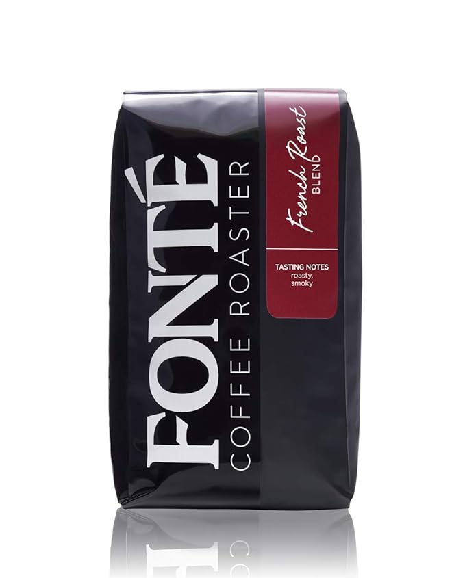 Fonte Coffee Roaster - Drip - Medium-Dark Fresh Roast - Roasted in Seattle - Single Origin - Roasty, Earthy - 12 oz - French Roast