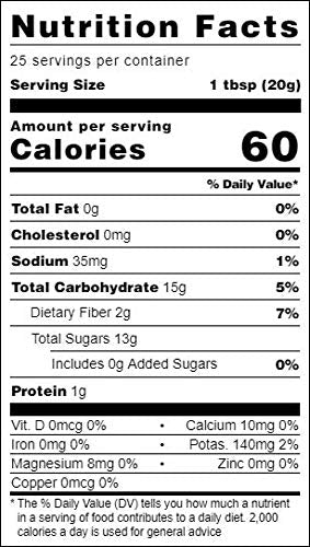 Coachella California Pure Organic Date Syrup By Julian's Valleys, 16 Ounce Squeeze Flip Cap, Gluten-free, Vegan, GMO-Free, Kosher