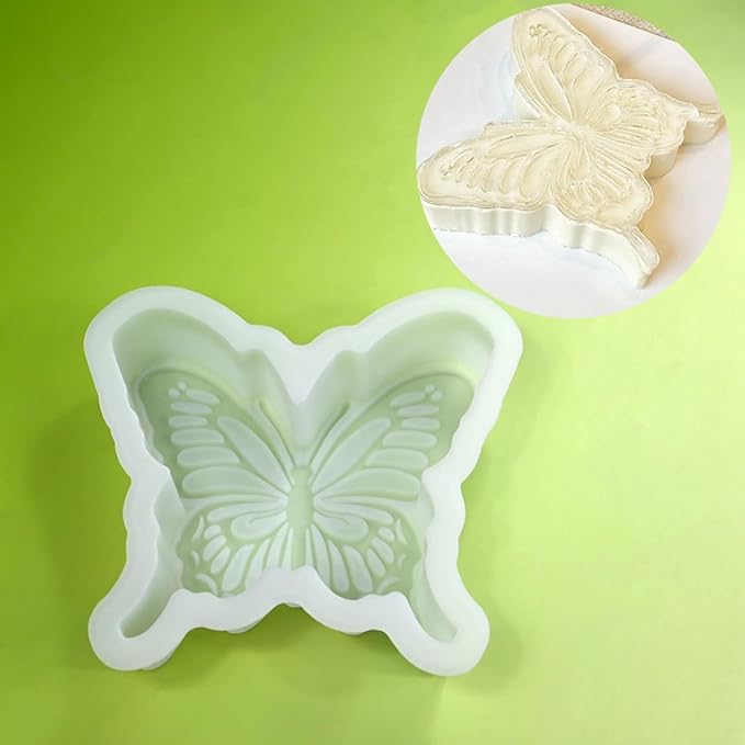 mostsom 3D Butterfly Design Silicone Mousse Mold DIY Dessert Pudding Chocolate Mould Wedding Cake Decorating Tools Bakeware (A_ Butterfly)