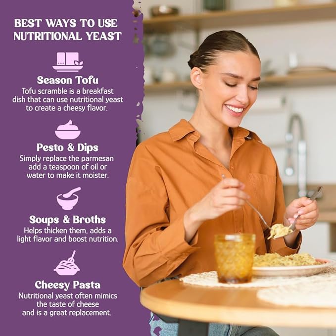 Country Life Nutritional Yeast Flakes with B-12, Fortified, Vegan, High Protein, Bulk Box, 50 lb