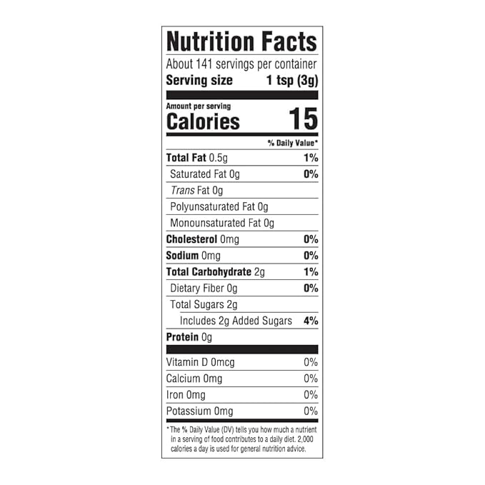 Amazon Saver, Hazelnut Powder Coffee Creamer, Non Dairy, 15 Oz (Previously Happy Belly, Packaging May Vary) (Pack of 3)