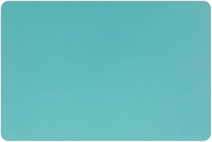 Gartful Extra Large Silicone Mat 23.6 x 15.7 inches, Silicone Crafts Sheet, Casting Molds Mat, Countertop Protector, Placemat Table Mat Desk Saver Pad, Nonstick Nonskid, Black Green