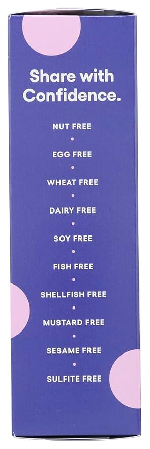 Partake Foods Gluten Free Birthday Cake Cookies, 5.5 OZ